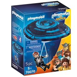PLAYMOBIL MOVIE REX DASHER W PARACHUTE